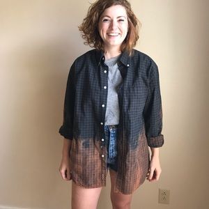 Cozy dip bleach flannel! Size large. Air dry only